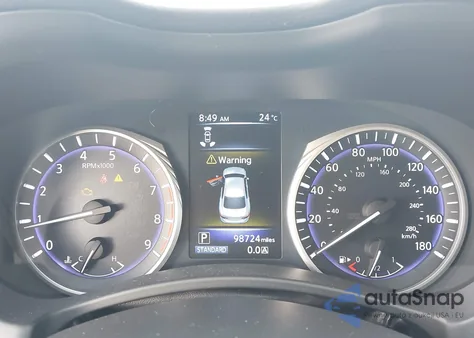 2017 Infiniti Q50 3.0T Sport z USA, uszkodzony, nr VIN JN1EV7AR1HM833911